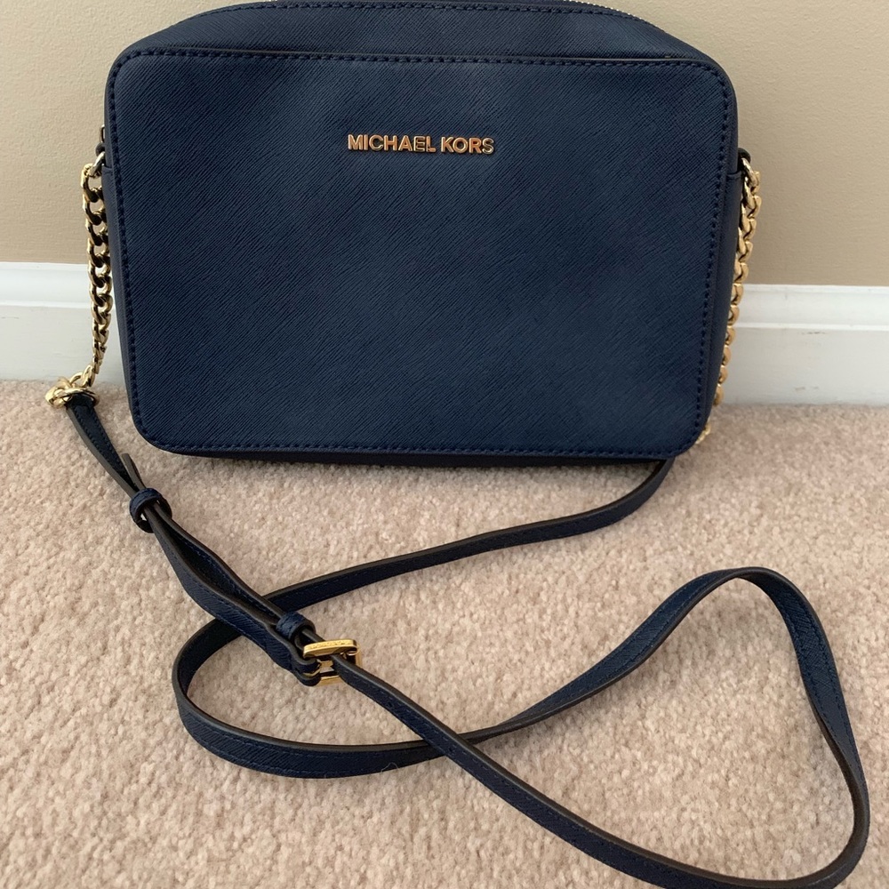NAVY MICHAEL KORS CROSSBODY